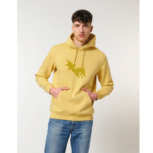 NärCon Tone in Tone Dragon Hoodie Jojoba Yellow - 2