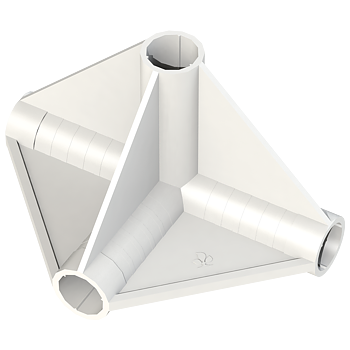 Corner Ø16mm 4 axes K shape