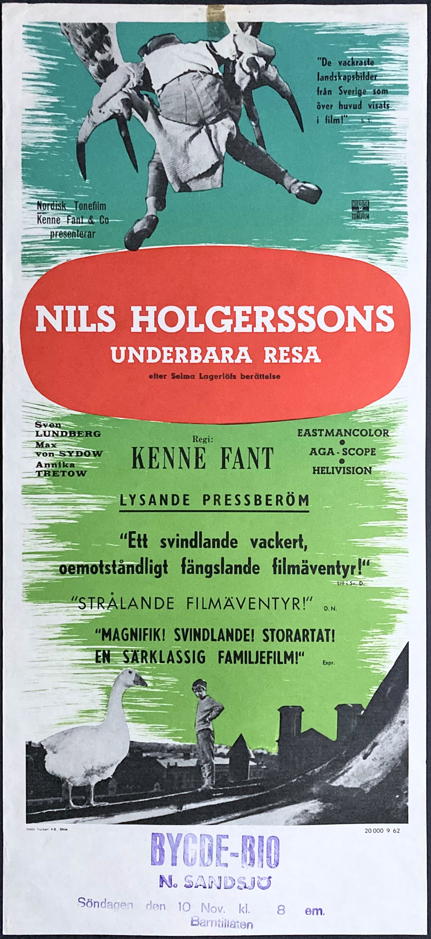 NILS HOLGERSSONS UNDERBARA RESA (1962)