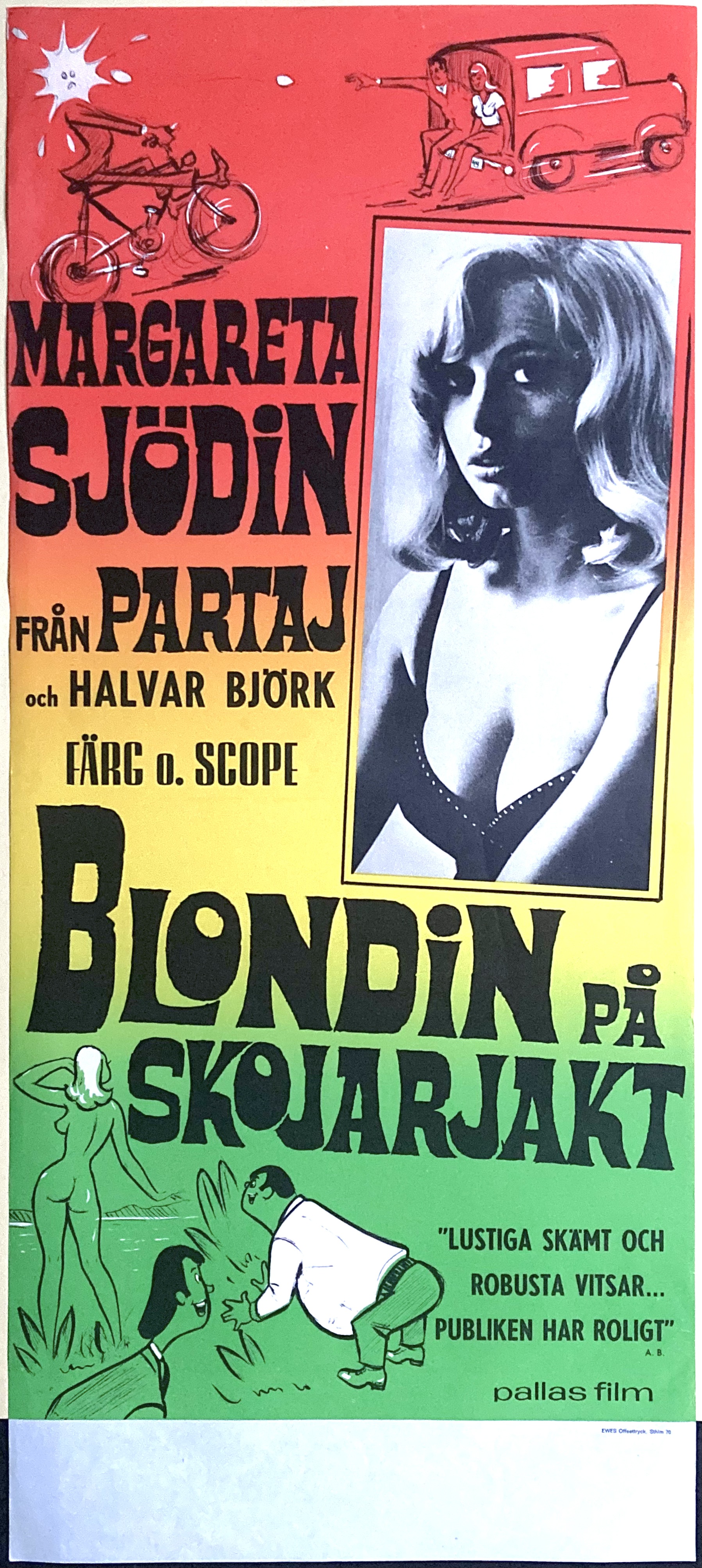 BLONDIN PÅ SKOJARJAKT (1969)