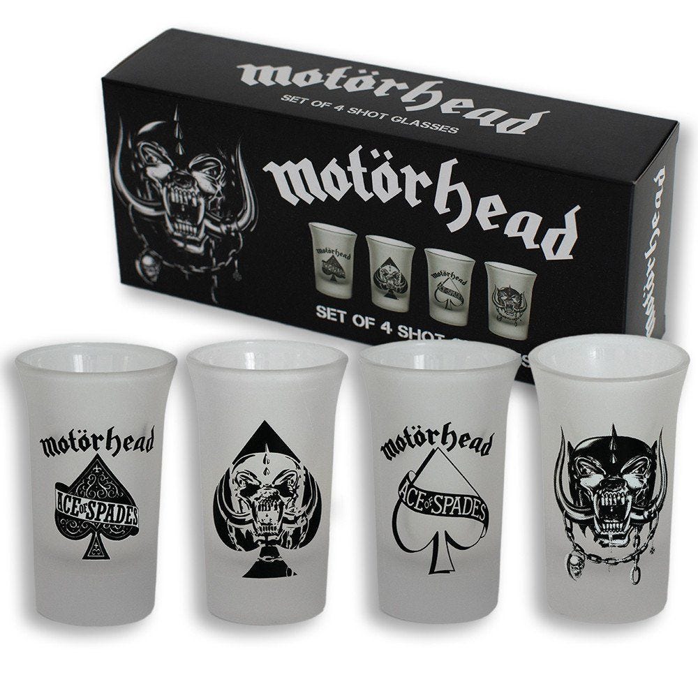 motorhead shot glass