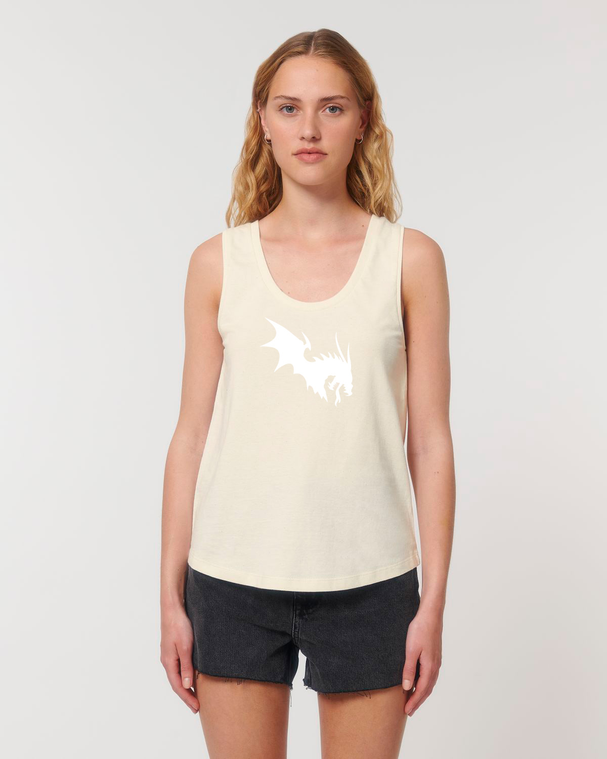 NärCon White Dragon Tanktop Natural Raw - 2