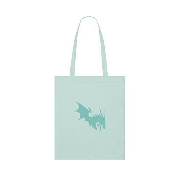 NärCon Tone in Tone Dragon Totebag Caribean Blue