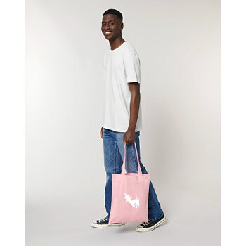 NärCon White Dragon Totebag Candy Pink