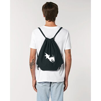 NärCon White Dragon Gymbag Black