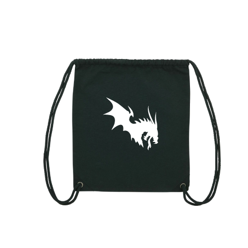 NärCon White Dragon Gymbag Black