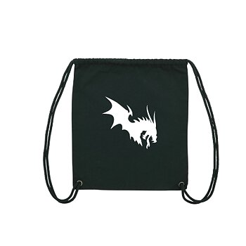NärCon White Dragon Gymbag Black