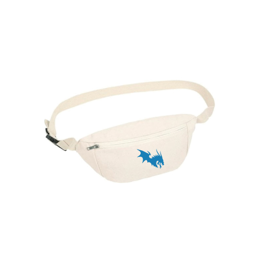 NärCon Blue Dragon Hip Bag Natural Raw