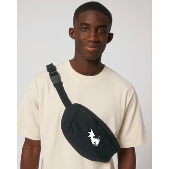 NärCon White Dragon Hip Bag Black