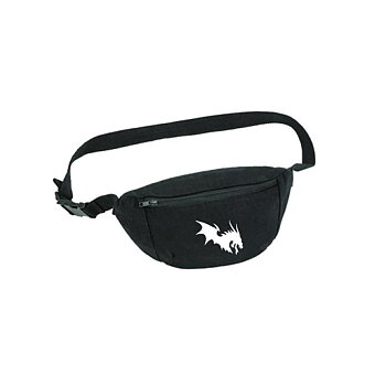 NärCon White Dragon Hip Bag Black