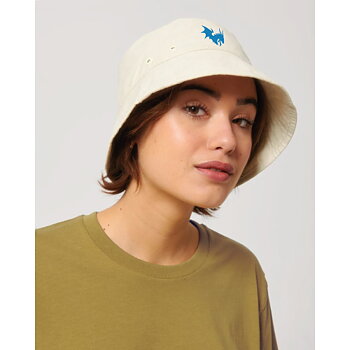 NärCon Blue Dragon Bucket Hat Natural Raw