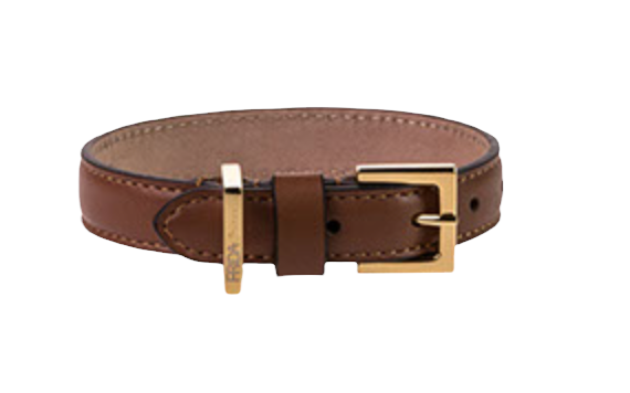 Frida Firenze Hundhalsband Plain, Brown