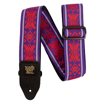 Ernie Ball EB-5330 Royal Flush Red Jacquard Guitar Strap