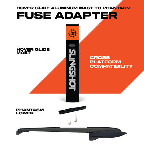 SLINGSHOT HOVER GLIDE ALUMINUM MAST TO PHANTASM FUSE ADAPTER - 2