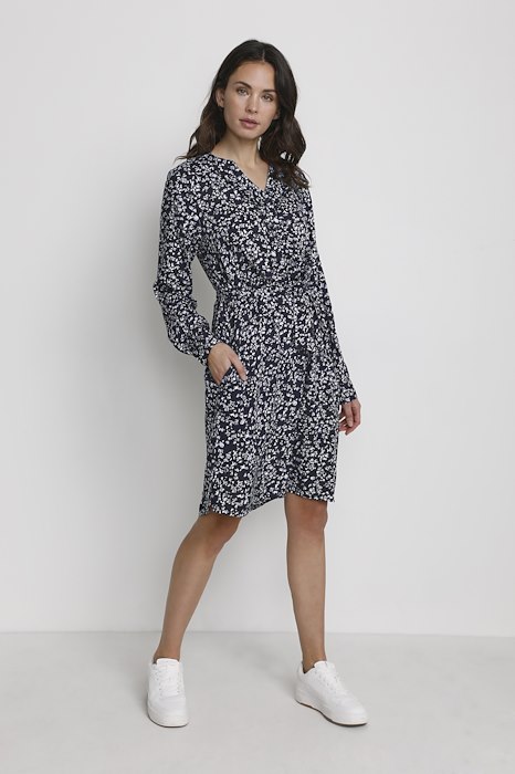 KAvibe Dress Dark Blue Petit Fleur Kaffe - 2