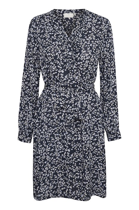 KAvibe Dress Dark Blue Petit Fleur Kaffe