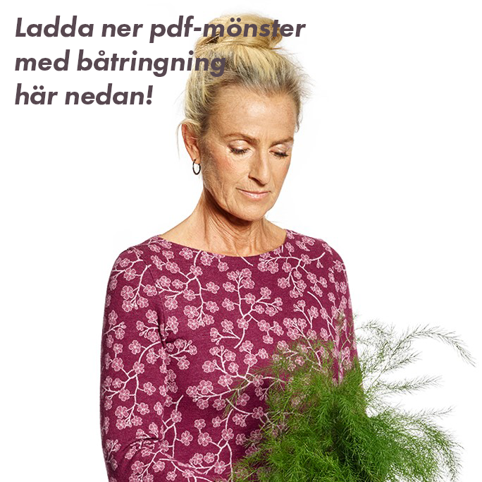 Klänning Hedvig för stretchjersey, 2H21, 34 - 46 eller 48-58 - 15