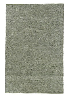 Ullmatta Gotland- 160x230- Grön - Handvävd modern matta