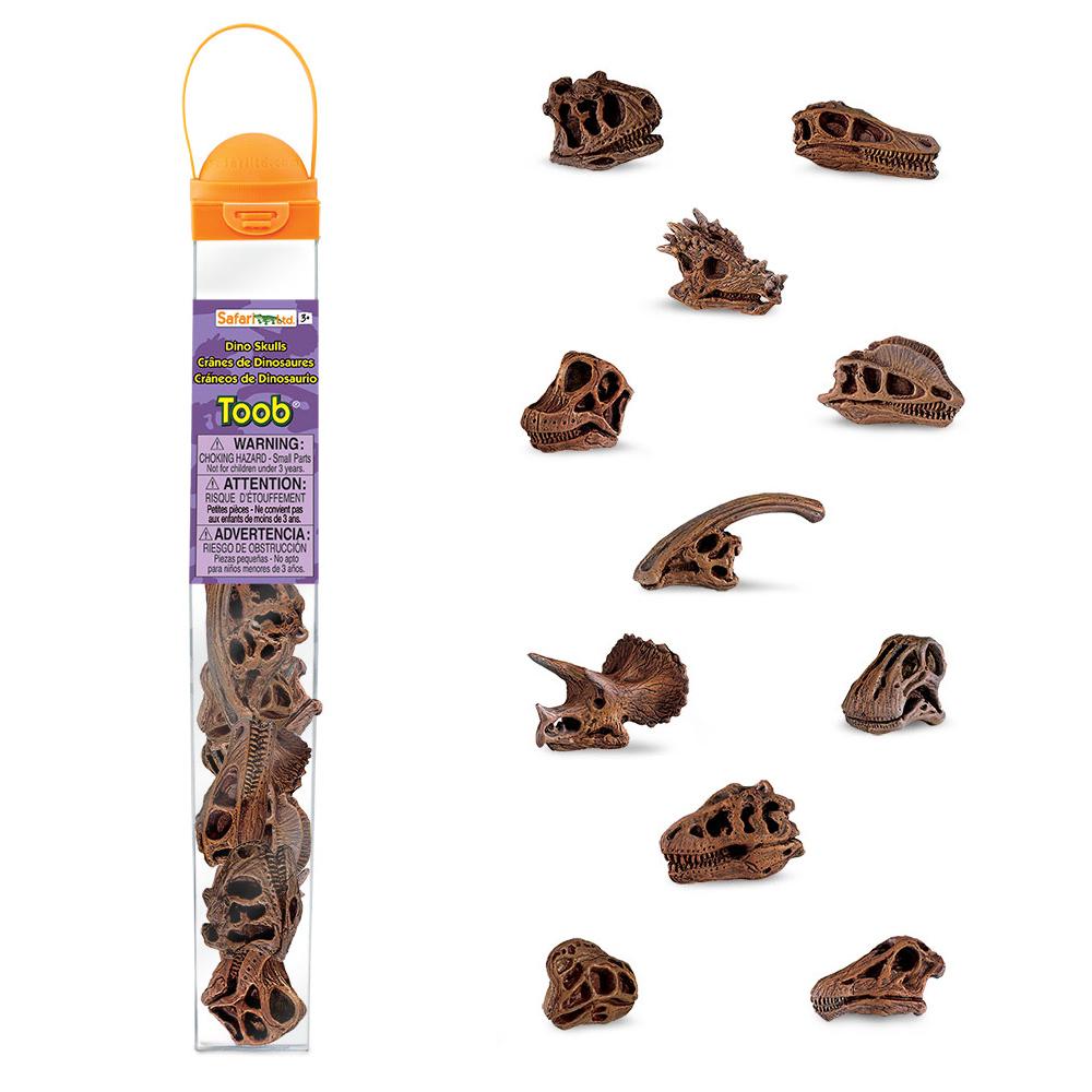 Mini Dinosaurier skallar -  Safari 