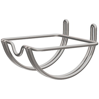 Toilet paper holder (chrome, metal wire)