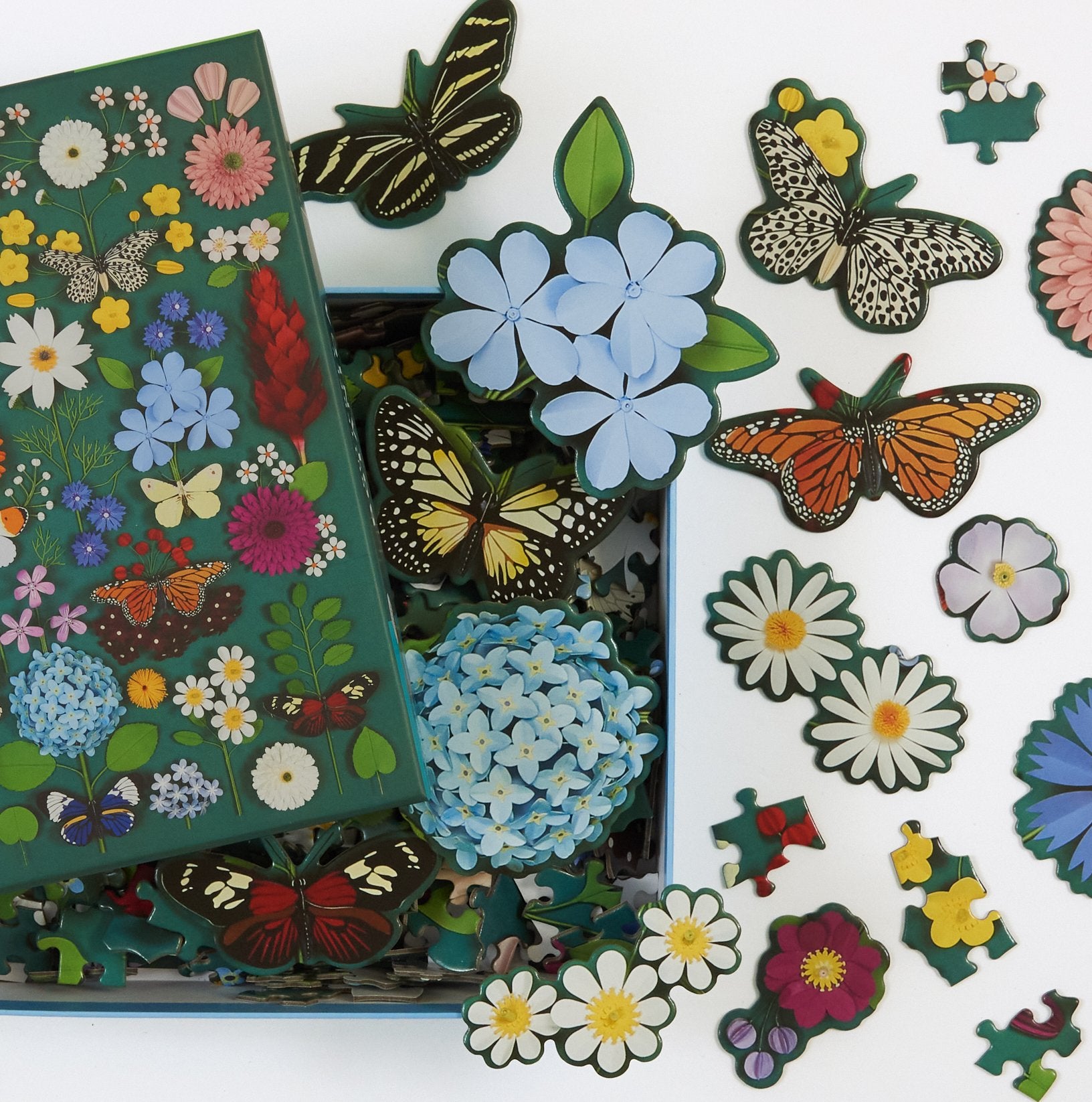 Butterfly Botanica, 500 Piece Puzzle with Shaped Pieces - 3