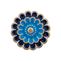 Knapp Flower, 15 och 20 mm - 5