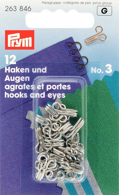 Hyskor och hakar, 12 st per förpackning - 3