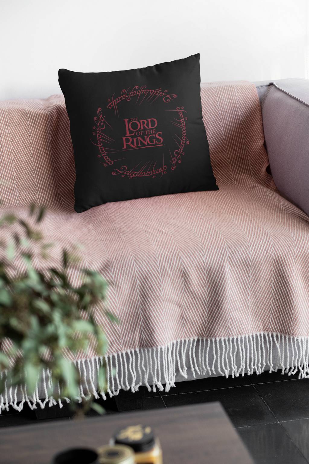 Lord of the Rings: 20th Anniversary - Middle Earth Map Square Cushion - 3