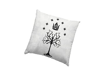 Lord of the Rings: White Tree of Gondor Square Cushion