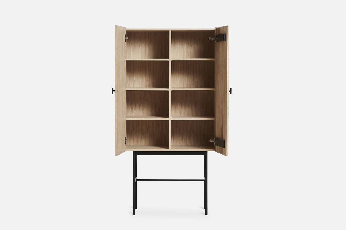 Woud-highboard ,Array -skåp - 5
