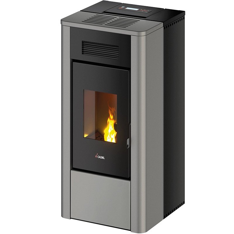 Vattenmantlad Pelletskamin HYDRO RIVER³ 18kW - 4