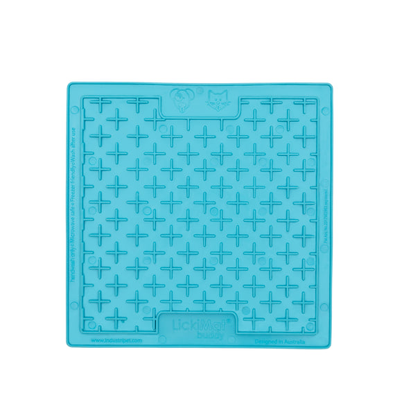 LickiMat Buddy Slickmatta Turkos 20x20 cm - 2