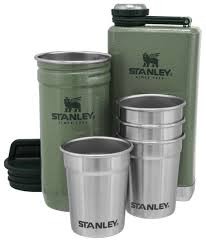 Läs mer om Stanley Adventure Shot + Flask Gift Set Hammertone