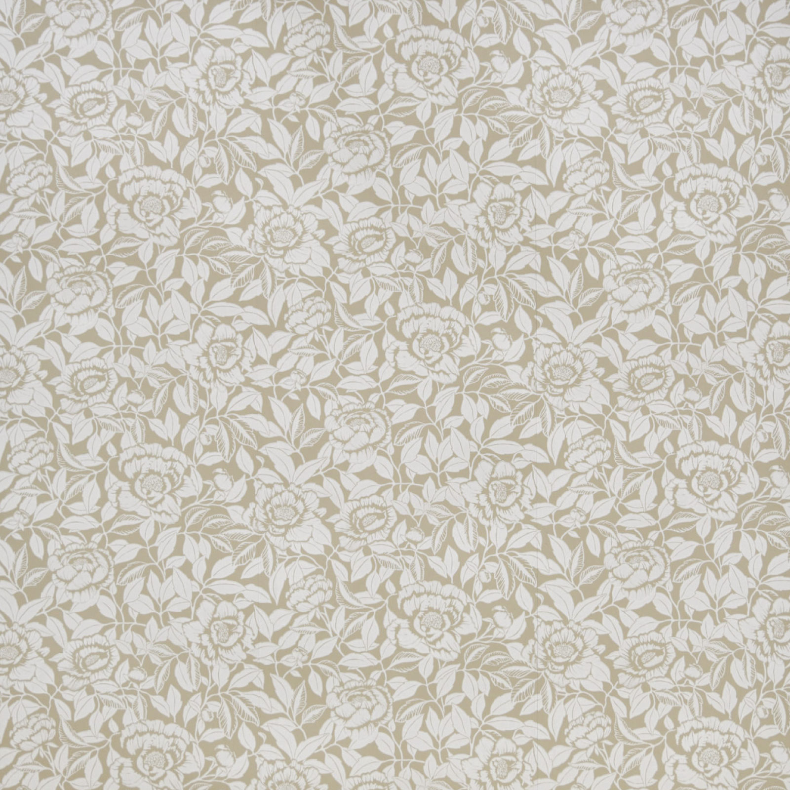 TAPET MY PEONY GARDEN, Chalk White