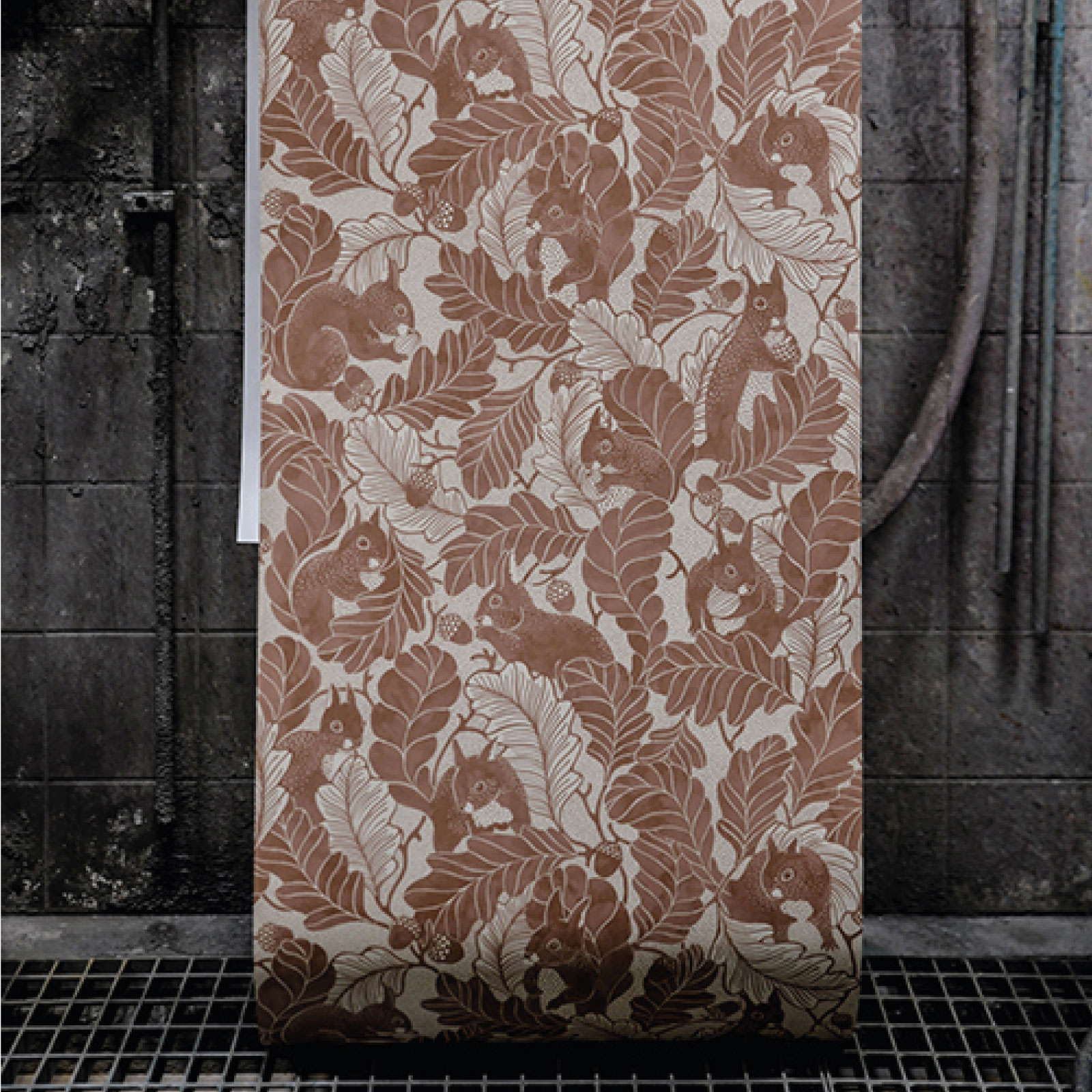 TAPET OAK TREE TAILS, Powder Tan