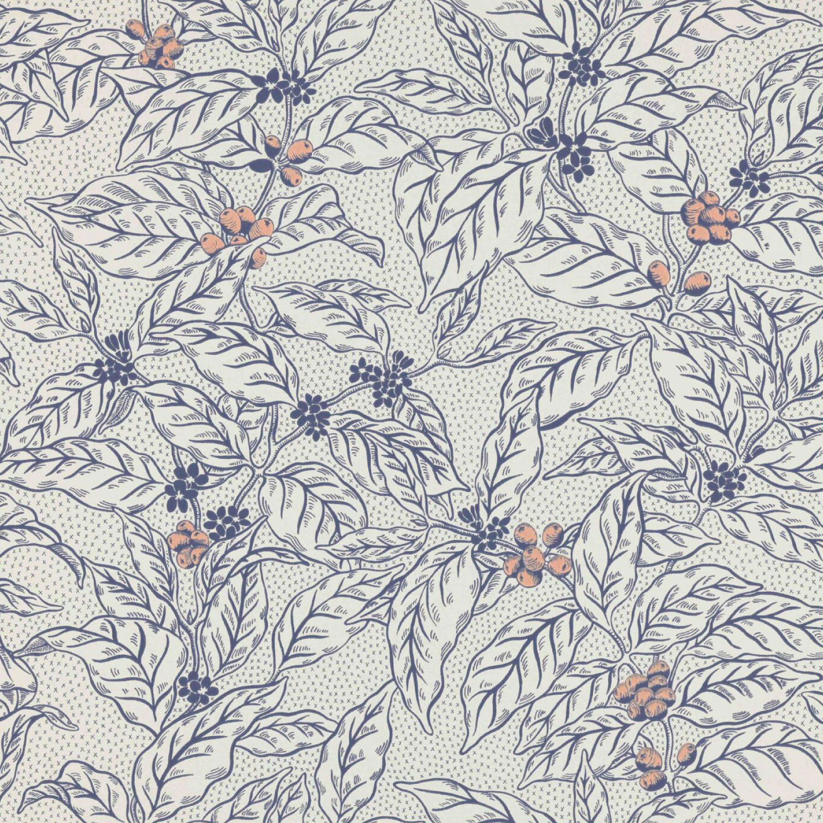 TAPET CAFFEINE, Ink Blue