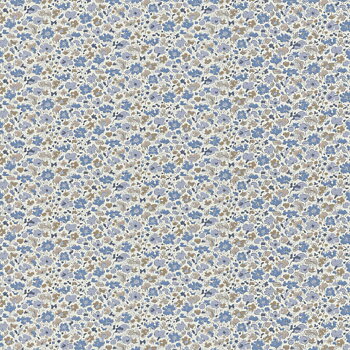 TAPET FLORAL DANCE, Denim