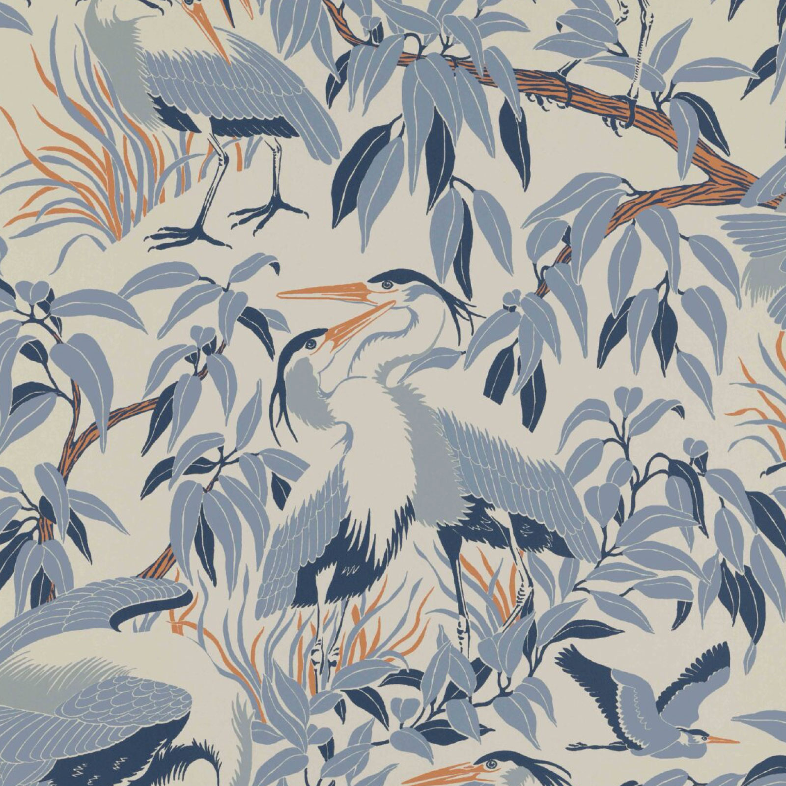 TAPET HERONS, Denim