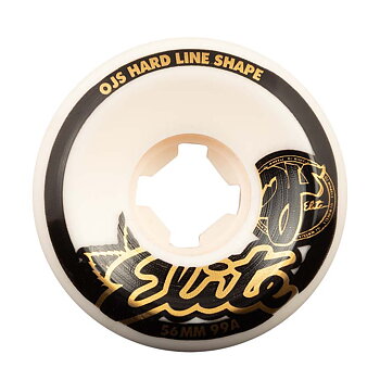 OJ Wheels Skateboardhjul Elite Hard line 99A White 56mm