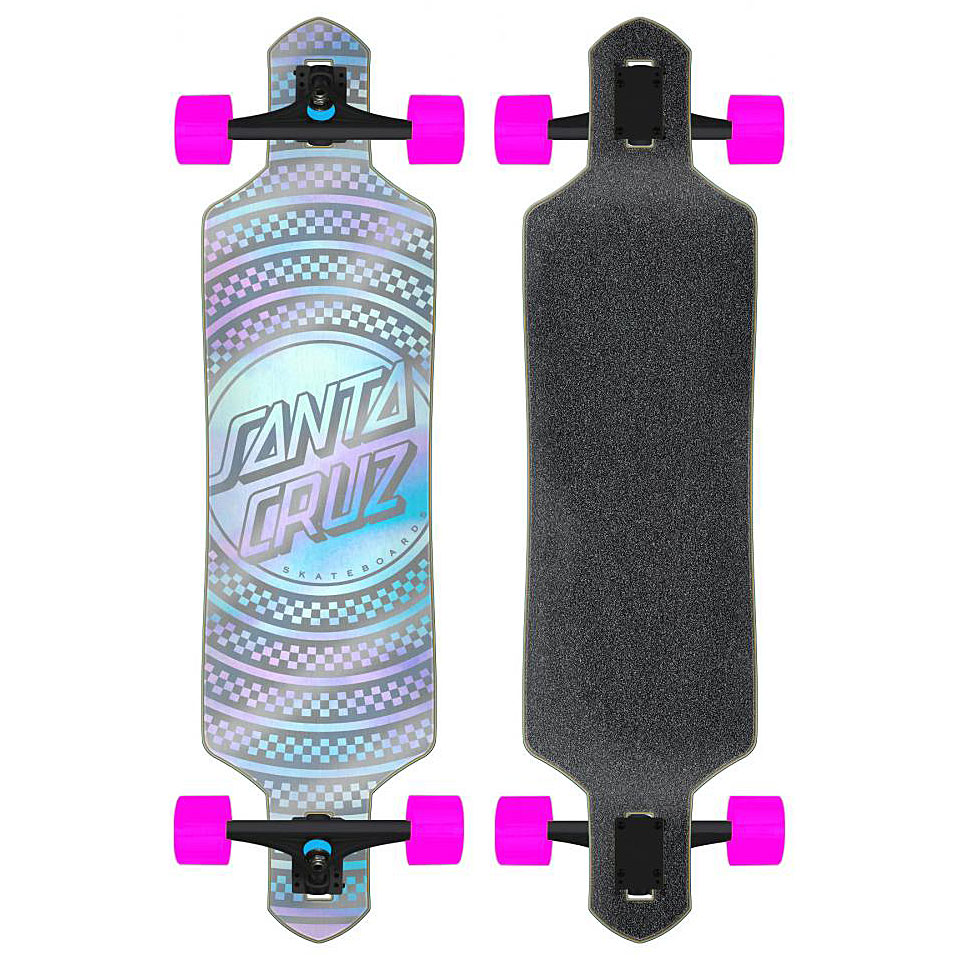 Santa Cruz Cruiser Prismatic Dot Drop Thru Silver 36 Standtall.se