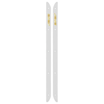 Santa Cruz Skateboard Deck Rails Slimline HSR White