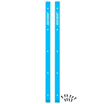 Santa Cruz Skateboard Deck Rails Slimline Cyan