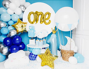 Folieballong | "one" | Guld - 1