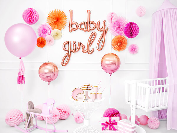 Folieballong "girl" | Rosé - 2