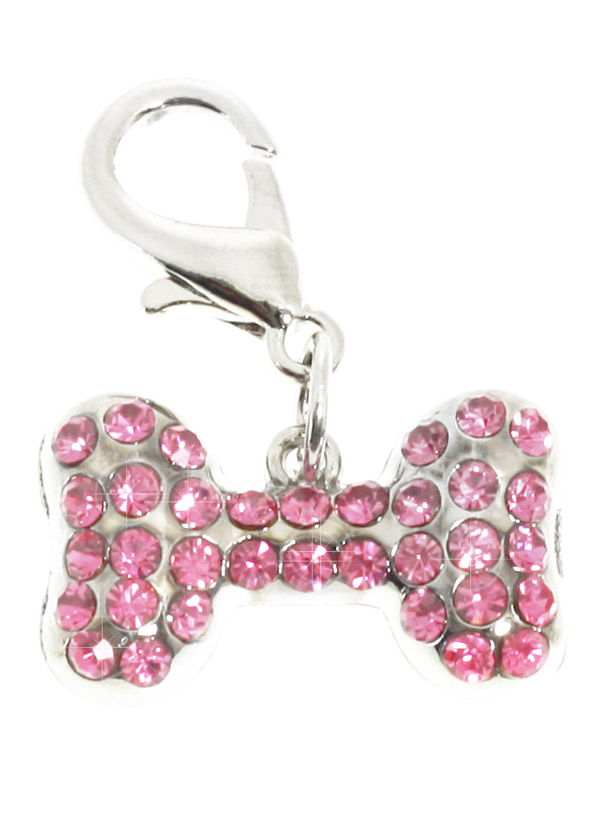 Urban Pup Swarovski Hundben Rosa Hund Berlock