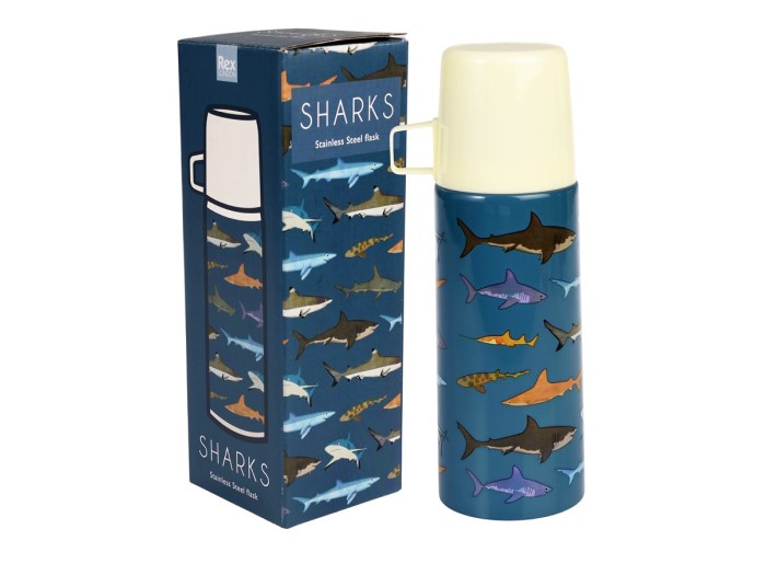 Termos med mugg - Sharks