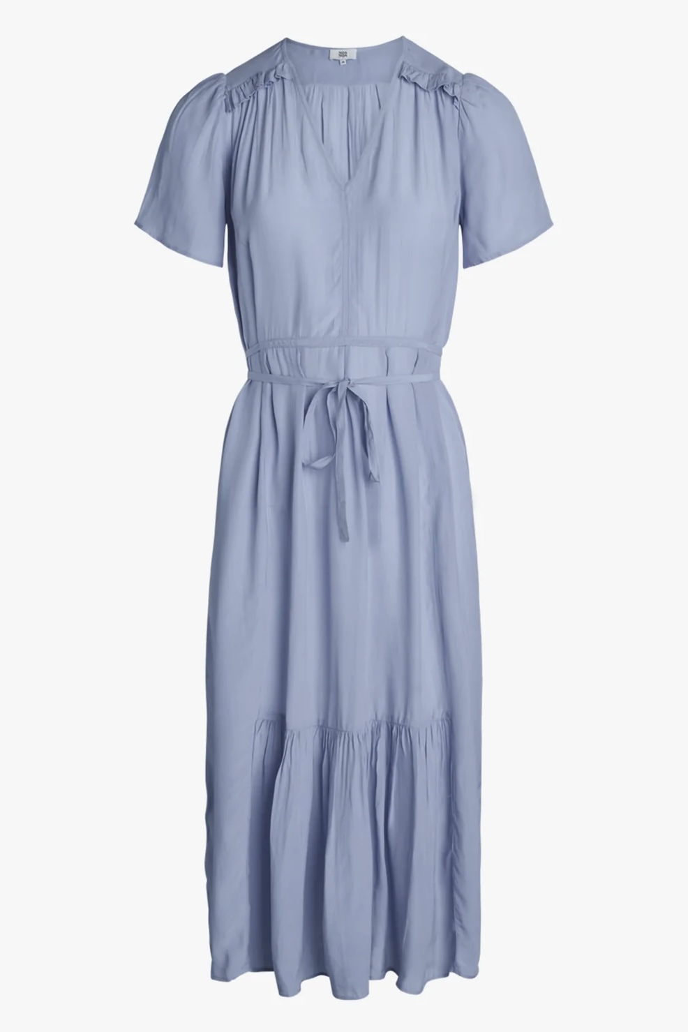Noa Noa - Light Moss Dress Blue - 4