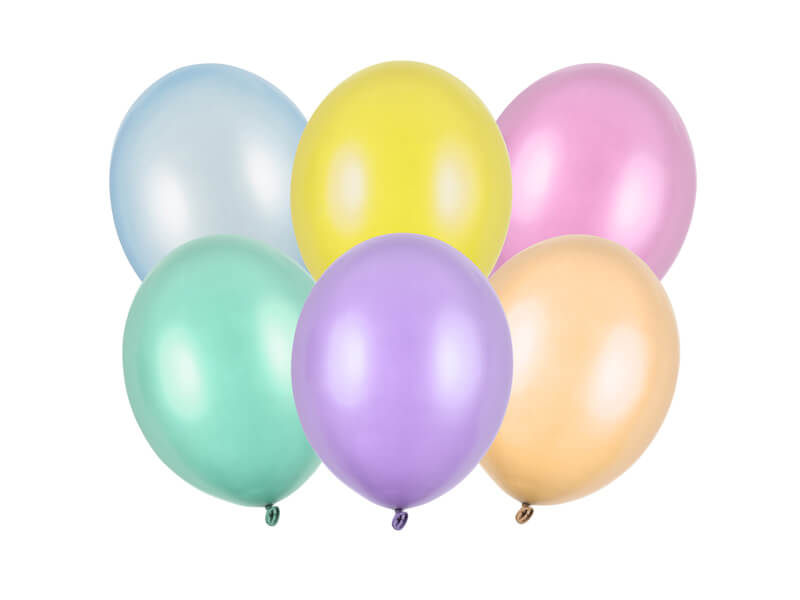 Ballonger Pärlemormix 100-pack 