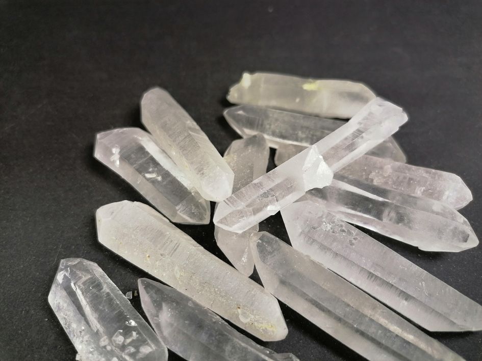 Dubbelterminerad Lemurian Spets /Laserstav - 2