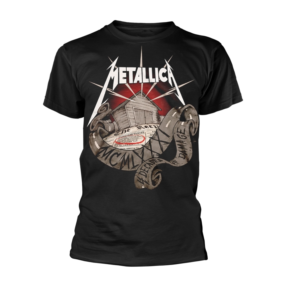 Metallica 40th Anniversary Garage T-Shirt - Rockzone